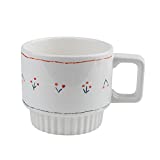 COLiJOL Trofeo 11.93Oz / 353Ml Taza de Porcelana, Taza de té Pintada a Mano Tazas de café con Mango Aislante Tazas de Cerveza Vasos Vasos Vasos para Fiesta